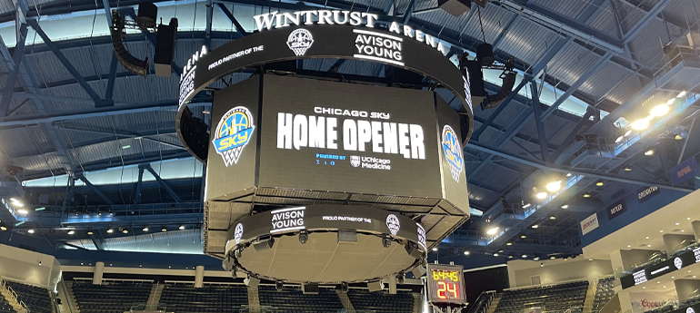 Avison Young partners with Chicago Sky, impacting Chicago communities for fifth year