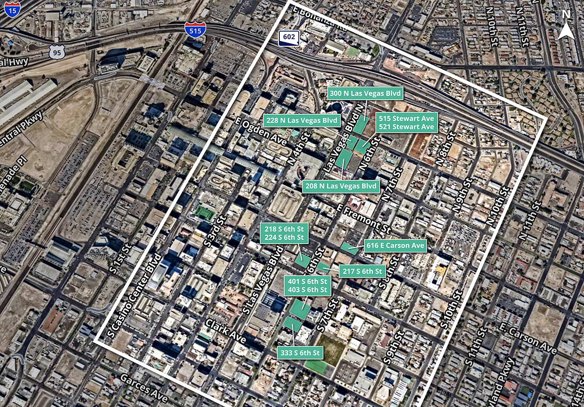 Avison Young selected to market portion of the Estate of Tony Hsieh consisting of nine commercial properties in downtown Las Vegas