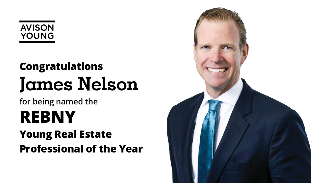 James Nelson Receives Prestigious REBNY Honor